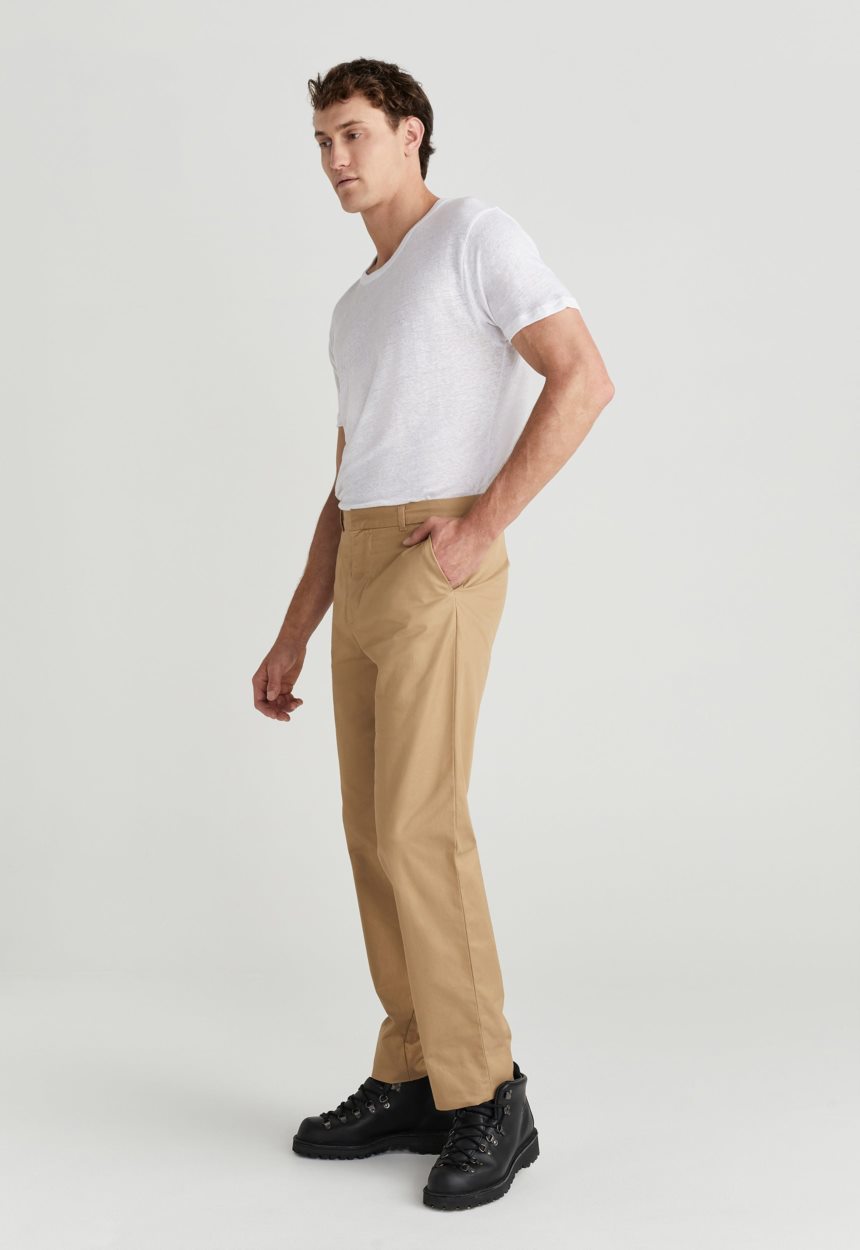 Jac + Jack Chuck Cotton Twill Pant - Classic Taupe